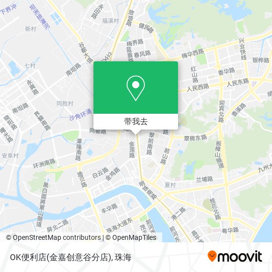 OK便利店(金嘉创意谷分店)地图