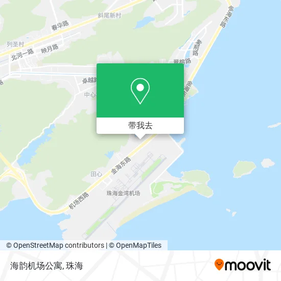 海韵机场公寓地图
