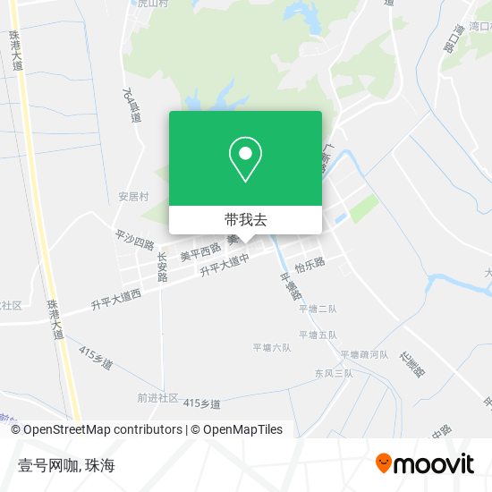壹号网咖地图