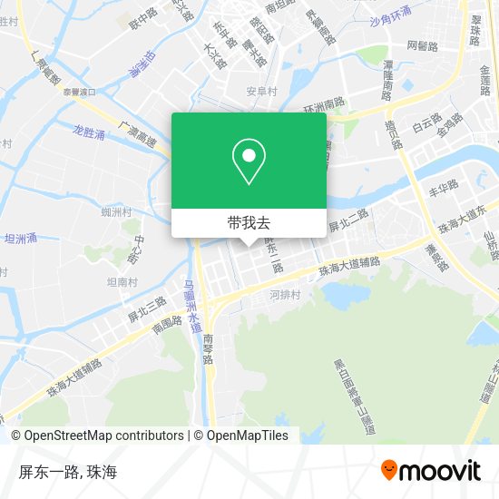 屏东一路地图