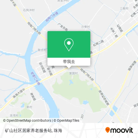 矿山社区居家养老服务站地图