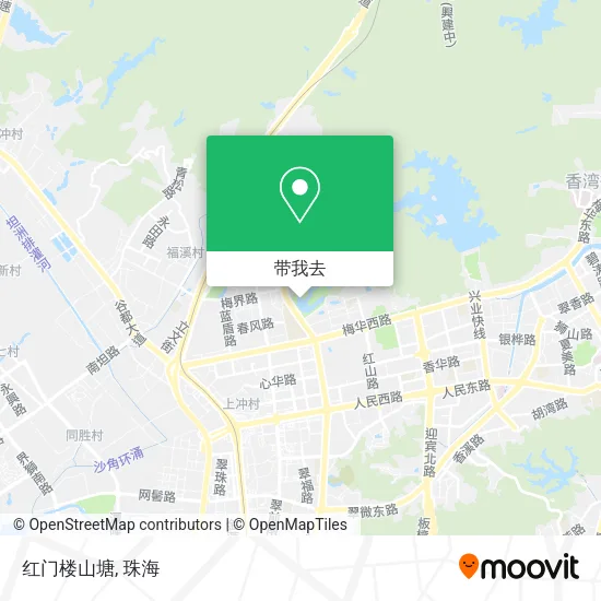 红门楼山塘地图