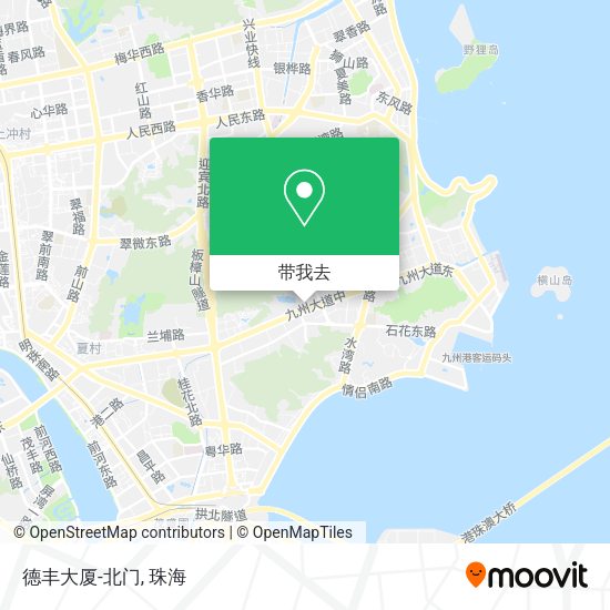 德丰大厦-北门地图