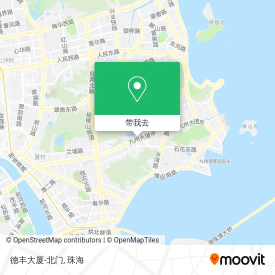 德丰大厦-北门地图
