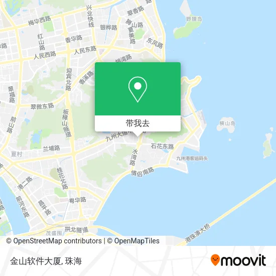 金山软件大厦地图