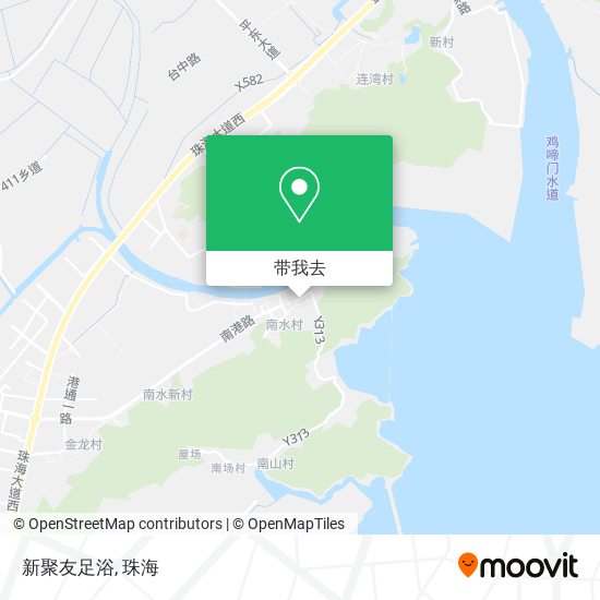 新聚友足浴地图
