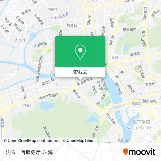 沟通一百服务厅地图