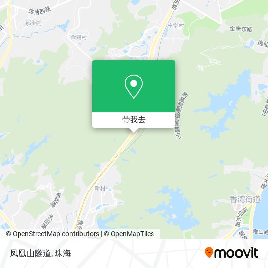凤凰山隧道地图