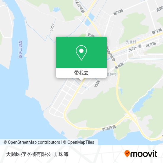 天麟医疗器械有限公司地图