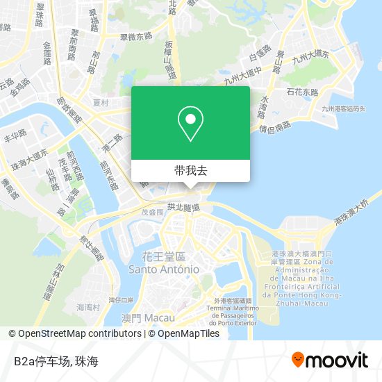 B2a停车场地图