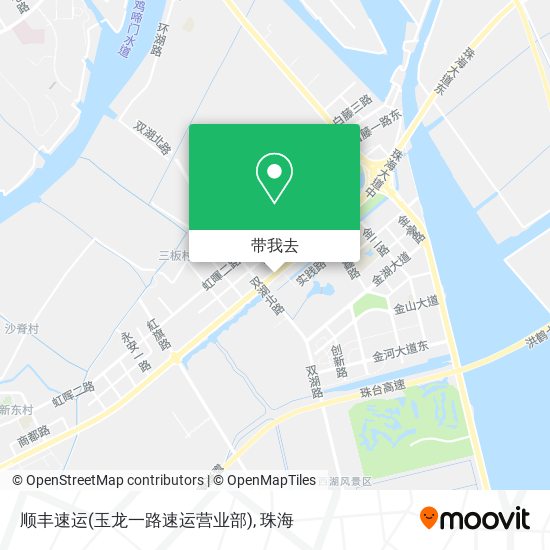 顺丰速运(玉龙一路速运营业部)地图