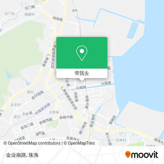 金业南路地图
