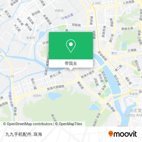 九九手机配件地图