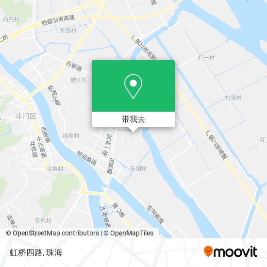 虹桥四路地图