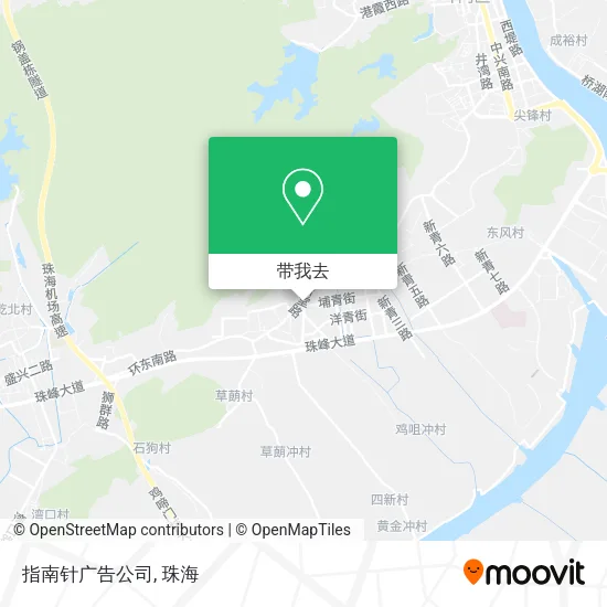 指南针广告公司地图