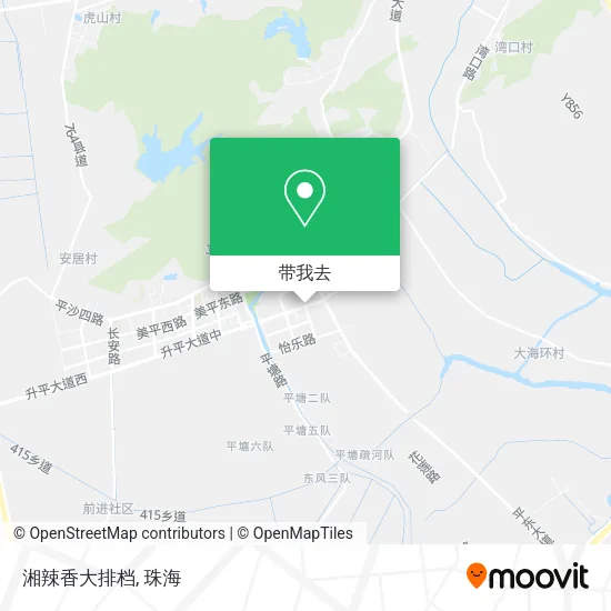 湘辣香大排档地图