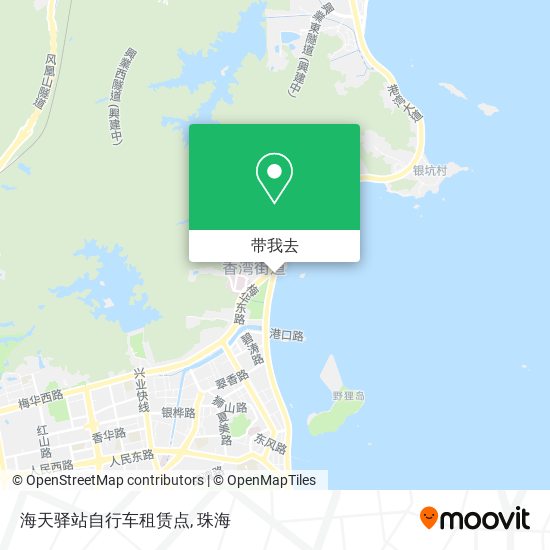 海天驿站自行车租赁点地图