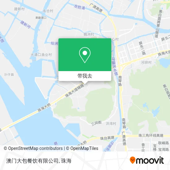 澳门大包餐饮有限公司地图