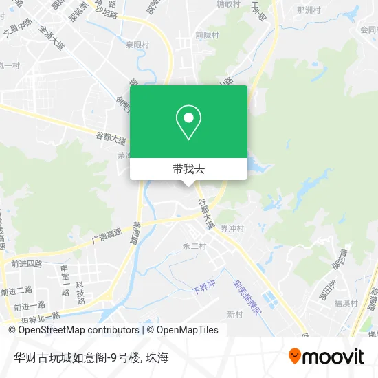 华财古玩城如意阁-9号楼地图
