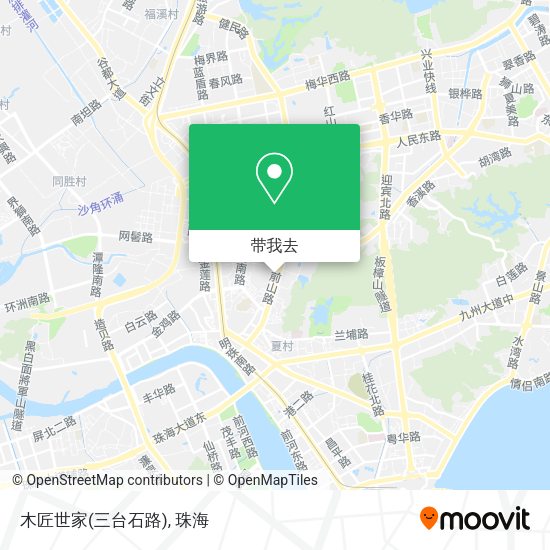 木匠世家(三台石路)地图