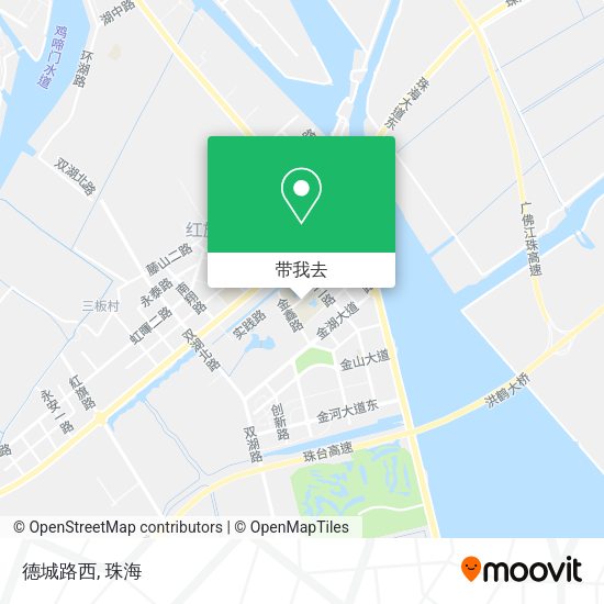 德城路西地图