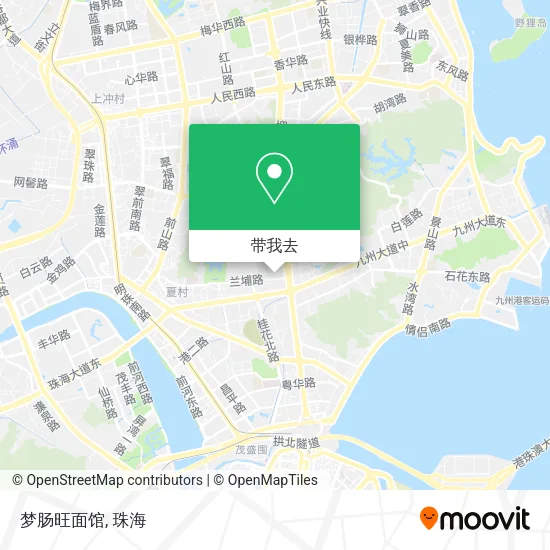 梦肠旺面馆地图