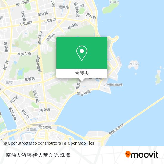 南油大酒店-伊人梦会所地图