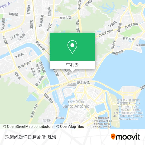 珠海练勋洋口腔诊所地图