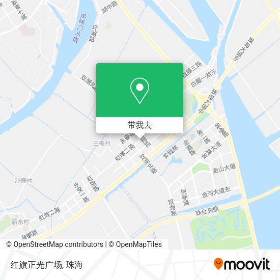 红旗正光广场地图