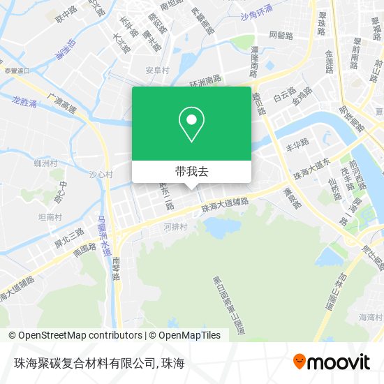 珠海聚碳复合材料有限公司地图