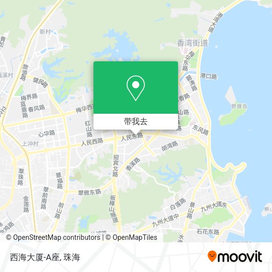 西海大厦-A座地图