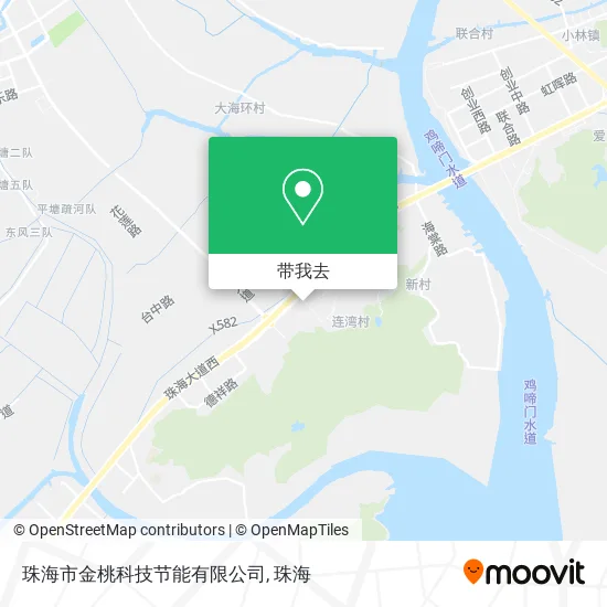 珠海市金桃科技节能有限公司地图