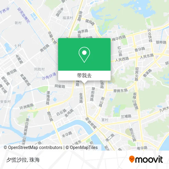 夕慌沙拉地图