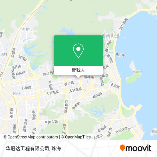 华冠达工程有限公司地图