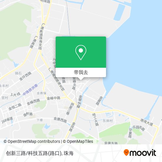 创新三路/科技五路(路口)地图