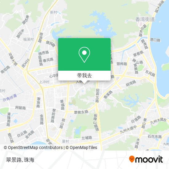 翠景路地图