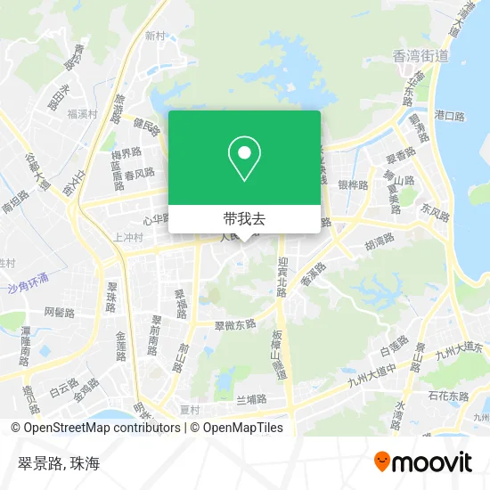 翠景路地图