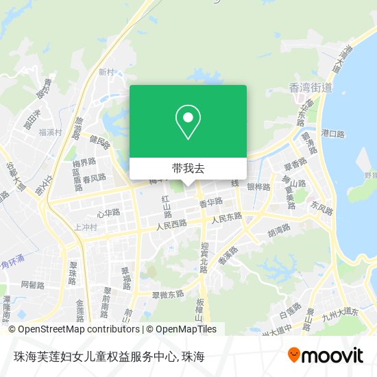 珠海芙莲妇女儿童权益服务中心地图