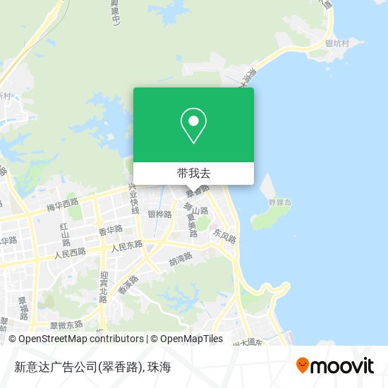 新意达广告公司(翠香路)地图