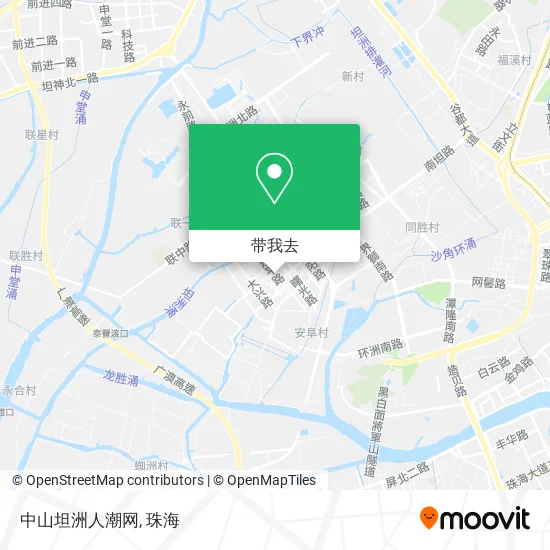 中山坦洲人潮网地图