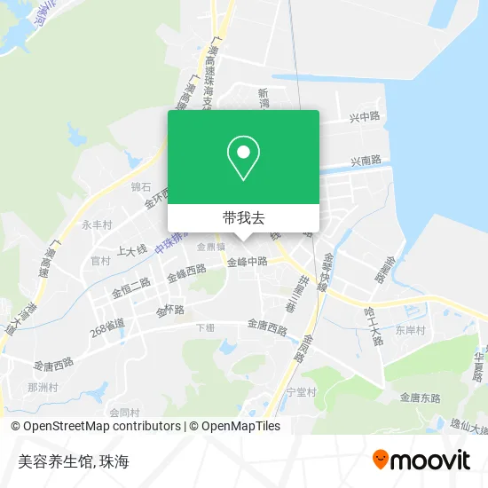 美容养生馆地图