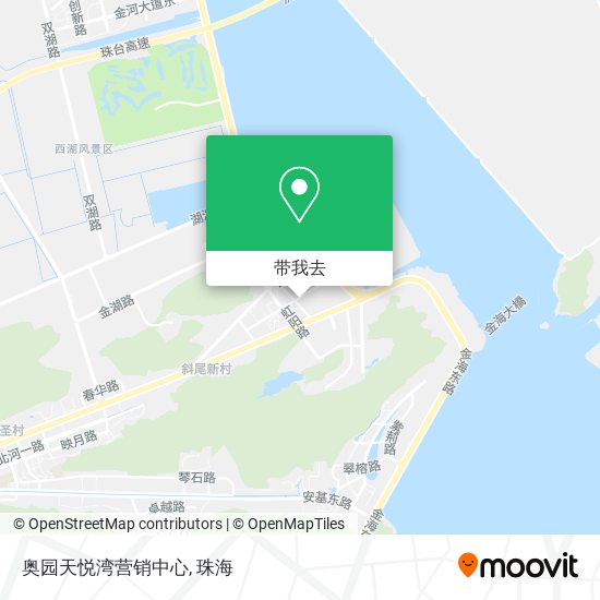 奥园天悦湾营销中心地图