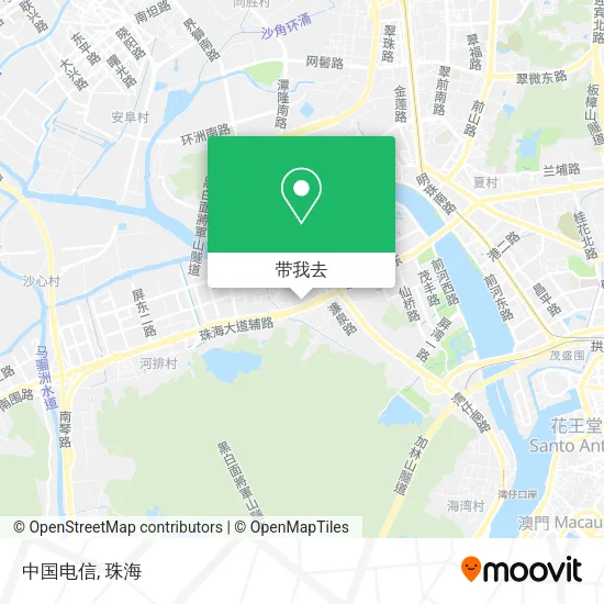 中国电信地图