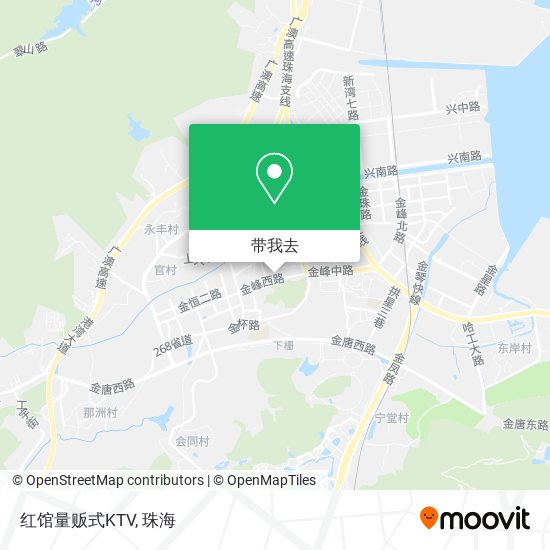 红馆量贩式KTV地图