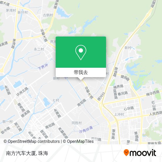 南方汽车大厦地图