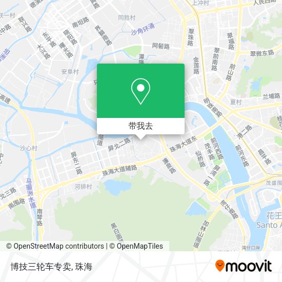 博技三轮车专卖地图