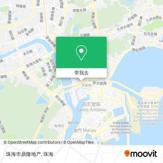 珠海市鼎隆地产地图