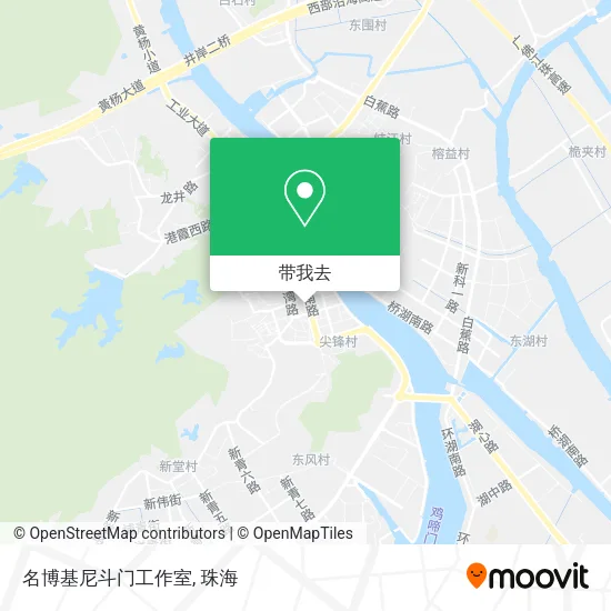名博基尼斗门工作室地图
