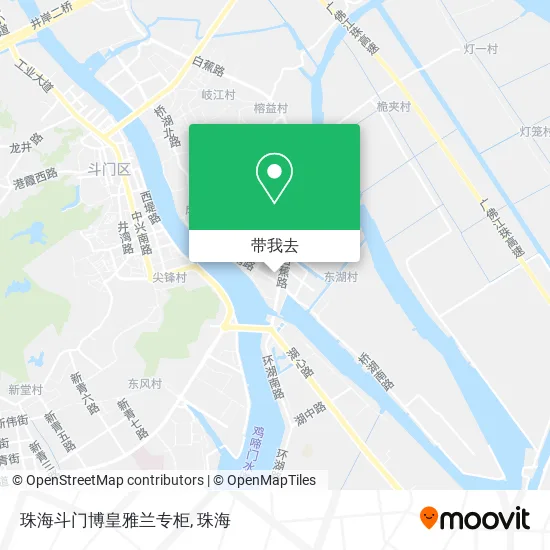 珠海斗门博皇雅兰专柜地图
