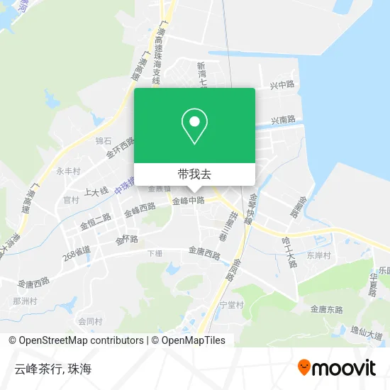 云峰茶行地图